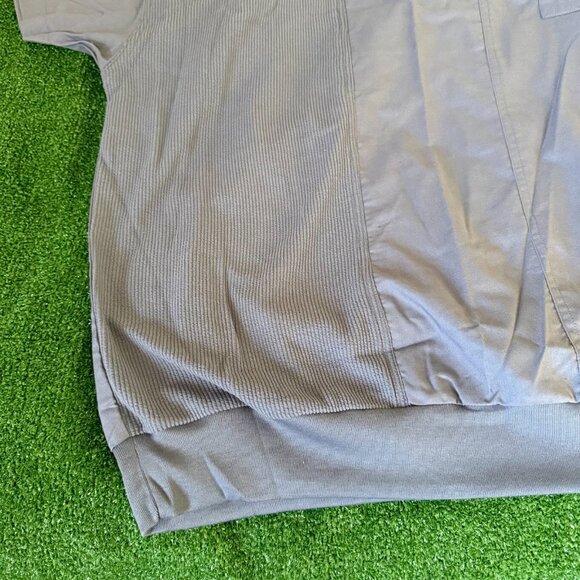 King Size Utility Polo Shirt Gray Chest Pockets Short Sleeve Big & Tall 6XL NEW - Picture 5 of 13
